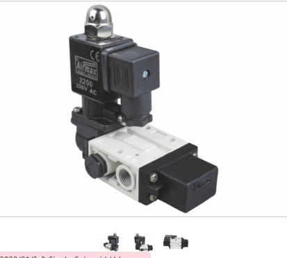 3/2 Way Direct Acting Solenoid Valve