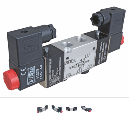5/2 Way Double Solenoid Valve